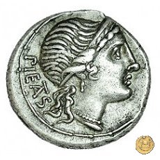 308/1 - denario M. Herennius 108-107 BC (Roma)