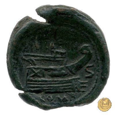 308/2 - semisse M. Herennius 108-107 BC (Roma)