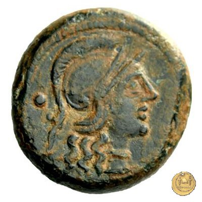 308/4 - oncia M. Herennius 108-107 BC (Roma)