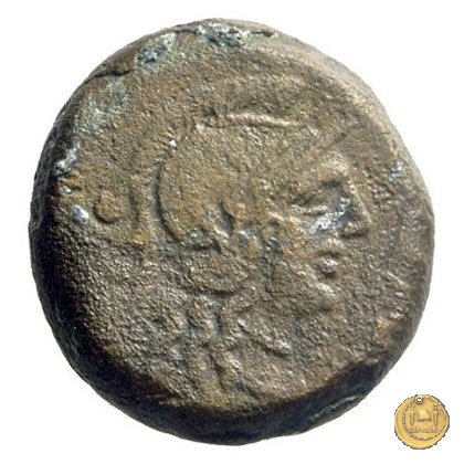 308/4 - oncia M. Herennius 108-107 BC (Roma)