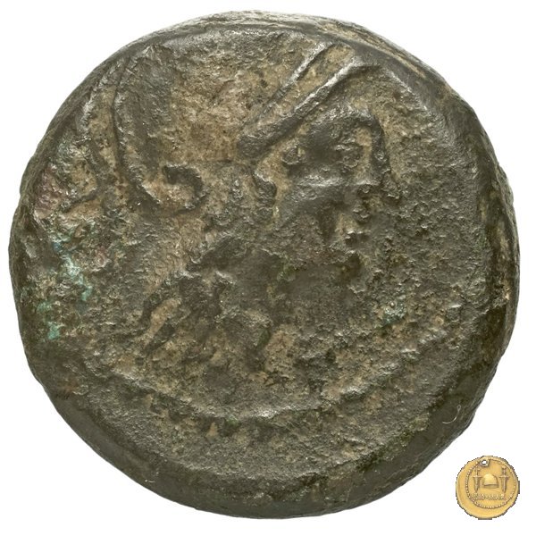 308/4 - oncia M. Herennius 108-107 BC (Roma)