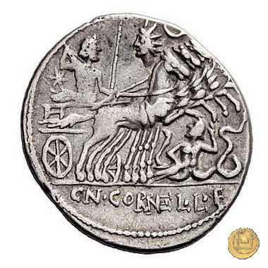 310/1 - denario Cn. Cornelius L.f. Sisenna 118-107 BC (Roma)