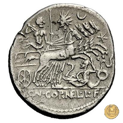 310/1 - denario Cn. Cornelius L.f. Sisenna 118-107 BC (Roma)