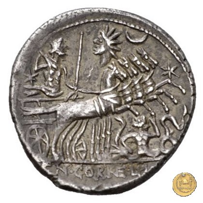 310/1 - denario Cn. Cornelius L.f. Sisenna 118-107 BC (Roma)