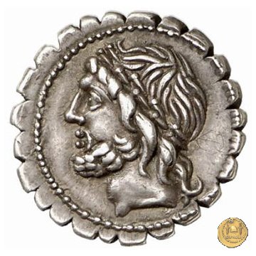 311/1 - denario L. Cornelius Scipio Asiagenus 106 BC (Roma)