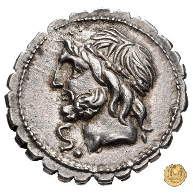 311/1 - denario L. Cornelius Scipio Asiagenus 106 BC (Roma)