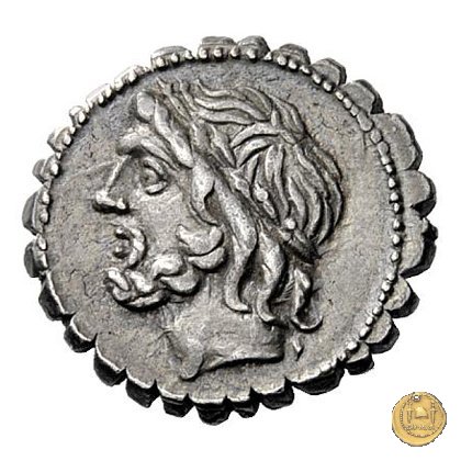 311/1 - denario L. Cornelius Scipio Asiagenus 106 BC (Roma)