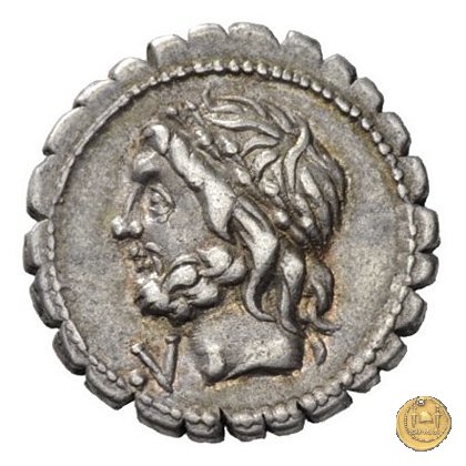 311/1 - denario L. Cornelius Scipio Asiagenus 106 BC (Roma)