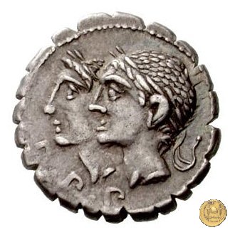 312/1 - denario C. Sulpicius C.f. 106 BC (Roma)