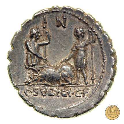 312/1 - denario C. Sulpicius C.f. 106 a.C. (Roma)