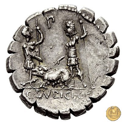 312/1 - denario C. Sulpicius C.f. 106 BC (Roma)