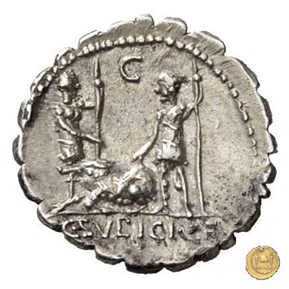 312/1 - denario C. Sulpicius C.f. 106 BC (Roma)