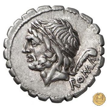 313/1 - denario L. Memmius Gal.(eria) 106 BC (Roma)