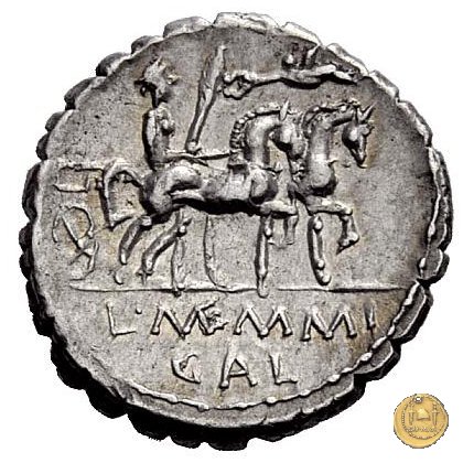 313/1 - denario L. Memmius Gal.(eria) 106 BC (Roma)