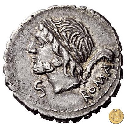 313/1 - denario L. Memmius Gal.(eria) 106 BC (Roma)