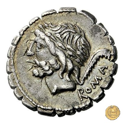 313/1 - denario L. Memmius Gal.(eria) 106 BC (Roma)