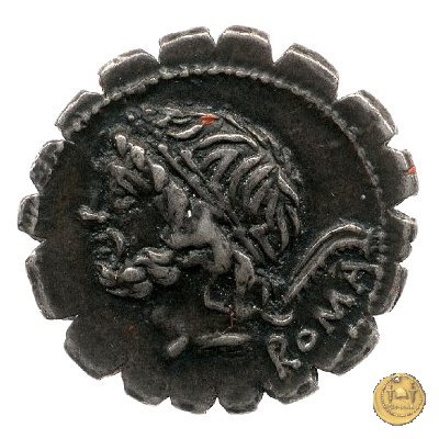 313/1 - denario L. Memmius Gal.(eria) 106 BC (Roma)