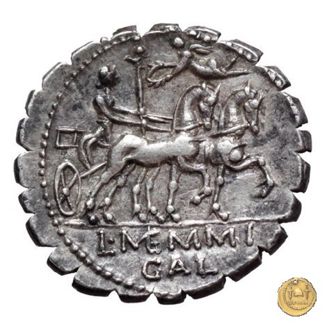 313/1 - denario L. Memmius Gal.(eria) 106 BC (Roma)