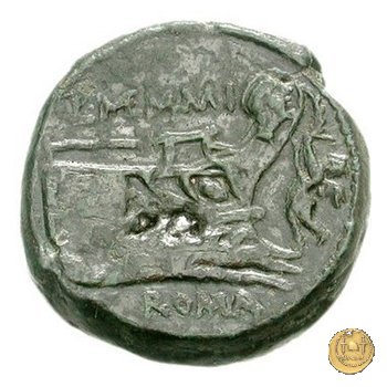 313/2 - asse L. Memmius Gal.(eria) 106 BC (Roma)