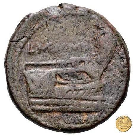 313/2 - asse L. Memmius Gal.(eria) 106 BC (Roma)