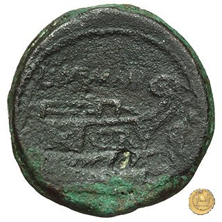 313/2 - asse L. Memmius Gal.(eria) 106 BC (Roma)