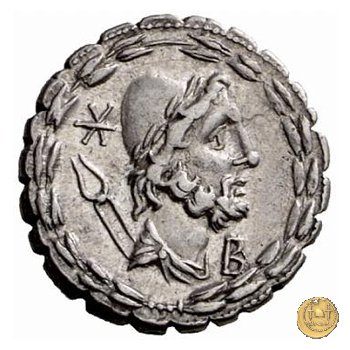 314/1 - denario L. Aurelius Cotta 105 BC (Roma)