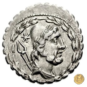 314/1 - denario L. Aurelius Cotta 105 BC (Roma)