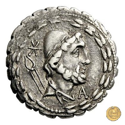 314/1 - denario L. Aurelius Cotta 105 BC (Roma)