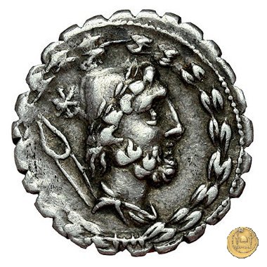 314/1 - denario L. Aurelius Cotta 105 BC (Roma)