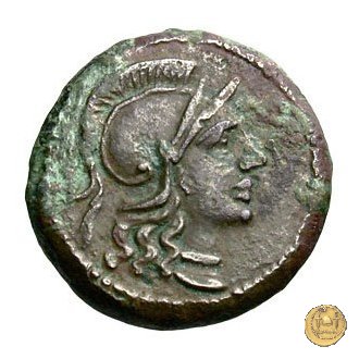 315/1 - oncia L. Hostilius Tubulus 105 a.C. (Roma)