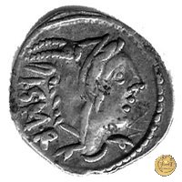 316/1 - denario L. Thorius Balbus 105 BC (Roma)