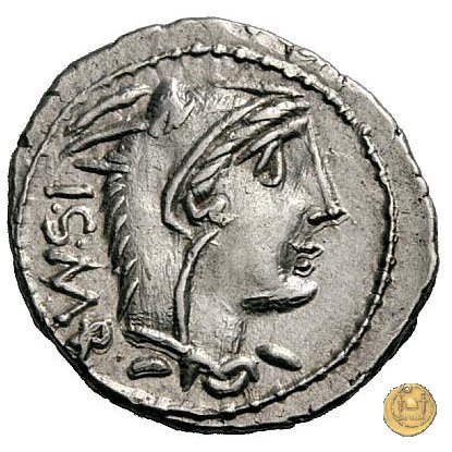 316/1 - denario L. Thorius Balbus 105 BC (Roma)