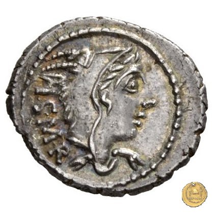 316/1 - denario L. Thorius Balbus 105 BC (Roma)