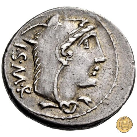 316/1 - denario L. Thorius Balbus 105 BC (Roma)