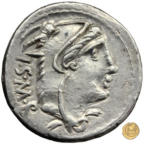 316/1 - denario L. Thorius Balbus 105 BC (Roma)