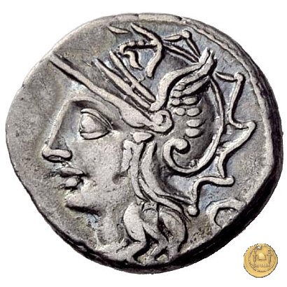 317/1 - denario L. Appuleius Saturninus 104 BC (Roma)