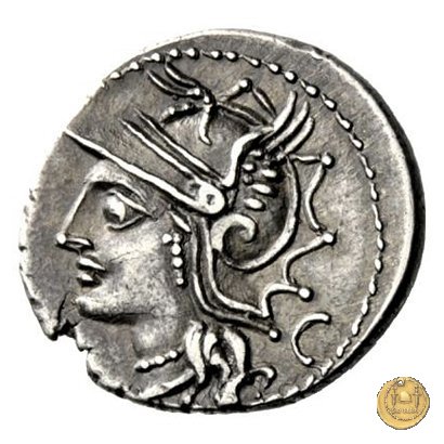 317/1 - denario L. Appuleius Saturninus 104 BC (Roma)