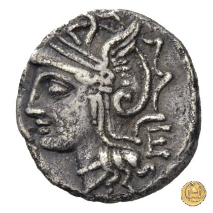 317/1 - denario L. Appuleius Saturninus 104 BC (Roma)