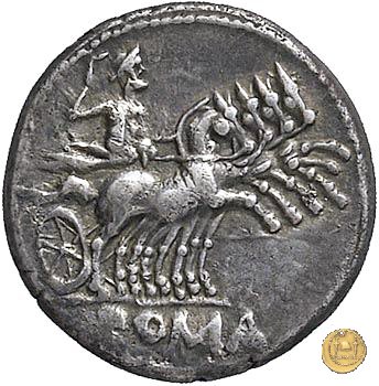 317/2 - denario L. Appuleius Saturninus 104 BC (Roma)