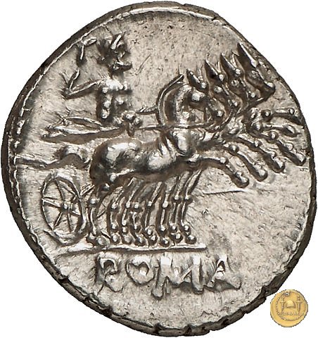 317/2 - denario L. Appuleius Saturninus 104 BC (Roma)