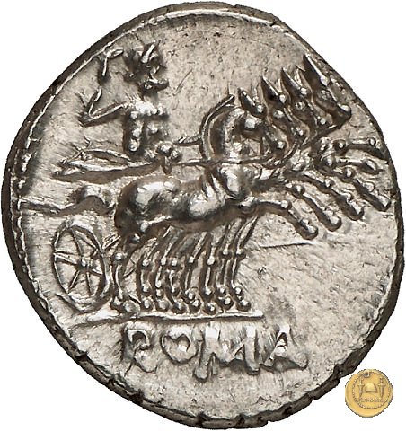 317/2 - denario L. Appuleius Saturninus 104 BC (Roma)