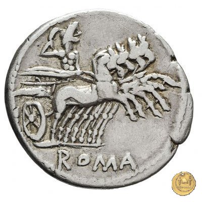 317/2 - denario L. Appuleius Saturninus 104 BC (Roma)