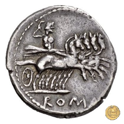 317/2 - denario L. Appuleius Saturninus 104 BC (Roma)