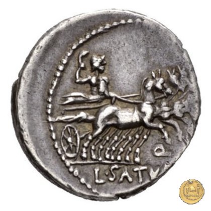 317/2 - denario L. Appuleius Saturninus 104 BC (Roma)