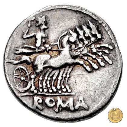 317/2 - denario L. Appuleius Saturninus 104 BC (Roma)