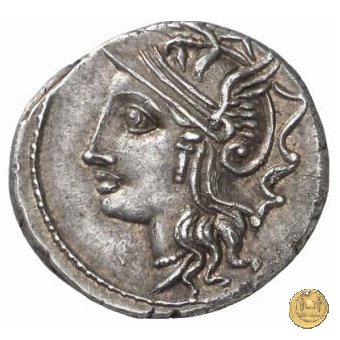 317/3 - denario L. Appuleius Saturninus 104 BC (Roma)