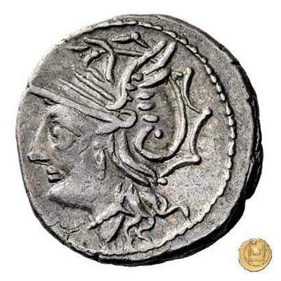 317/3 - denario L. Appuleius Saturninus 104 BC (Roma)