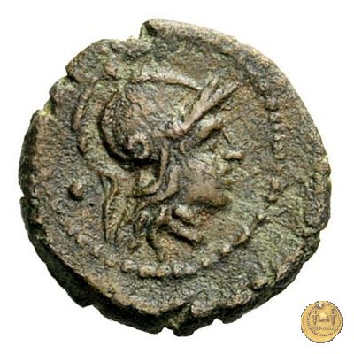 (317) - oncia L. Appuleius Saturninus 104 BC (Roma)