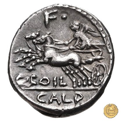 318/1 - denario C. Coelius C.f.C.n. Caldus 104 BC (Roma)