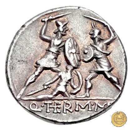 319/1 - denario Q. Minucius M.f. Thermus 103 BC (Roma)